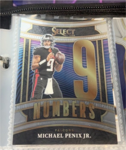 2025 Panini Select #9 Michael Penix Jr. — front