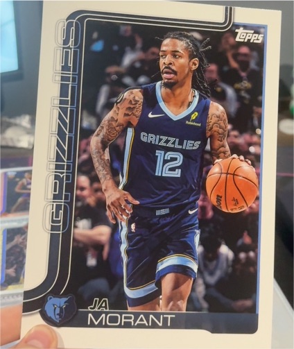 2025-26 Topps Flagship Basketball #OTC-8 Ja Morant — front