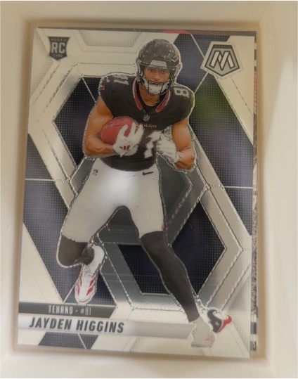 2025 Panini Mosaic #346 Jayden Higgins — front