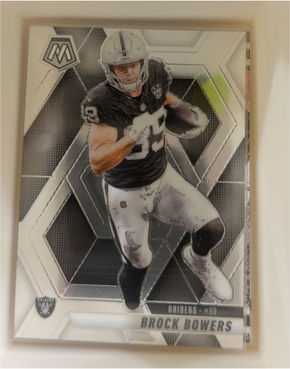 2025 Panini Mosaic #89 Brock Bowers — front