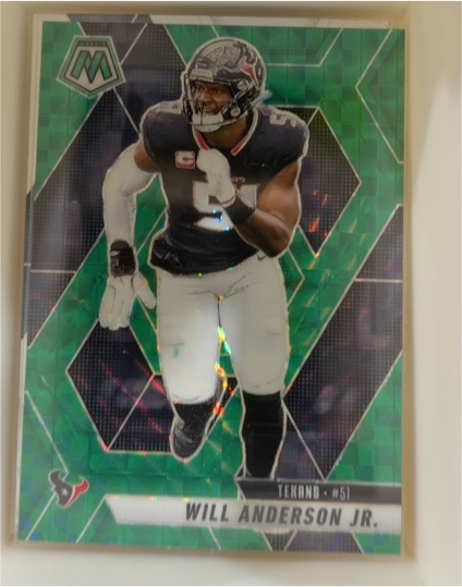 2025 Panini Mosaic #24 Will Anderson Jr. — front