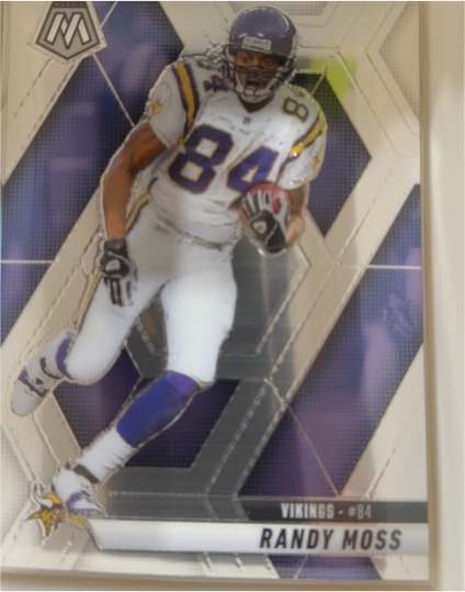 2025 Panini Mosaic #134 Randy Moss — front