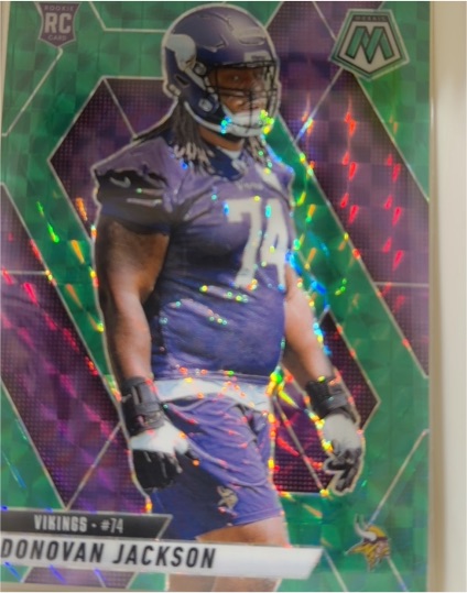 2025 Panini Mosaic #388 Donovan Jackson — front