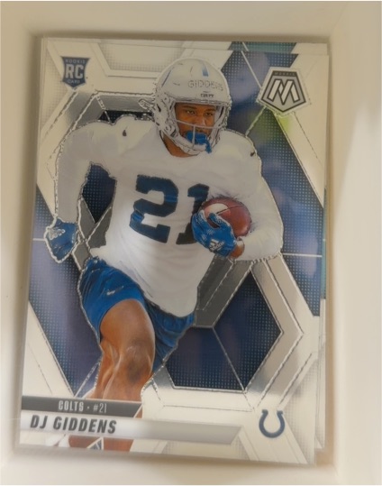 2025 Panini Mosaic #350 DJ Giddens — front