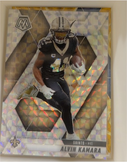 2025 Panini Mosaic #188 Alvin Kamara — front