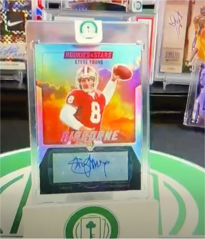 2025 Panini Rookies & Stars #17 Steve Young Airborne — front