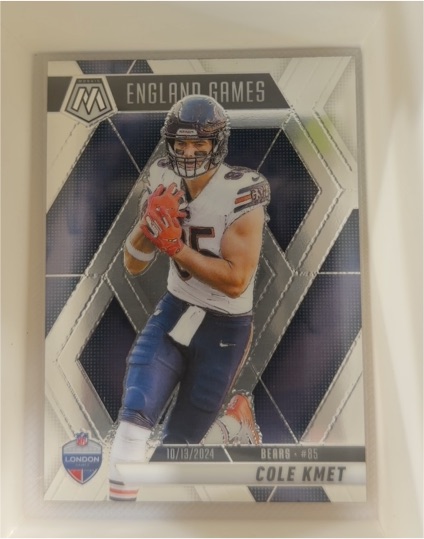2025 Panini Mosaic International Games #254 Cole Kmet — front