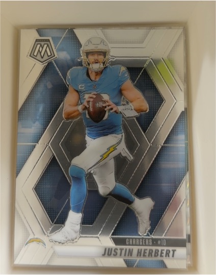 2025 Panini Mosaic #80 Justin Herbert — front