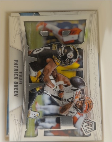 2025 Panini Mosaic #12 Patrick Queen Bang! — front