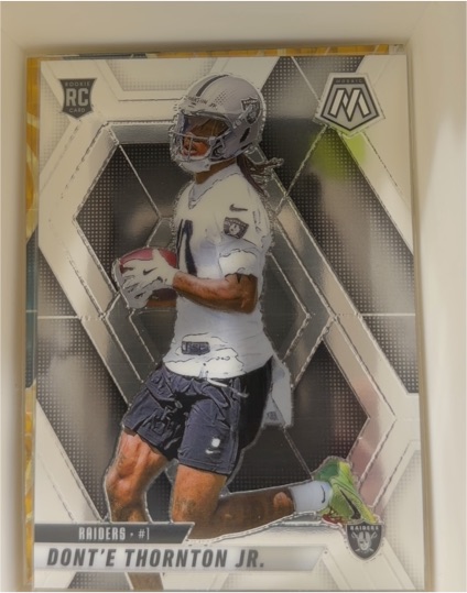 2025 Panini Mosaic #369 Dont'e Thornton Jr. — front