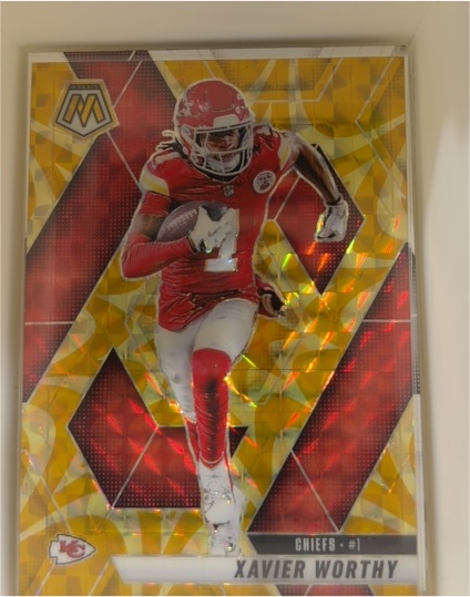 2025 Panini Mosaic #184 Xavier Worthy — front