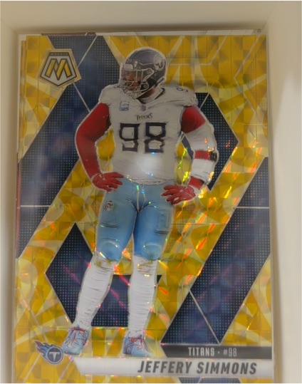 2024 Panini Mosaic #215 Jeffery Simmons — front