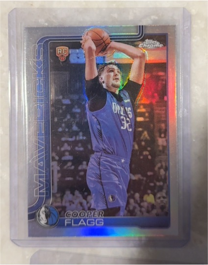 2025-26 Topps Chrome #251 Cooper Flagg — front