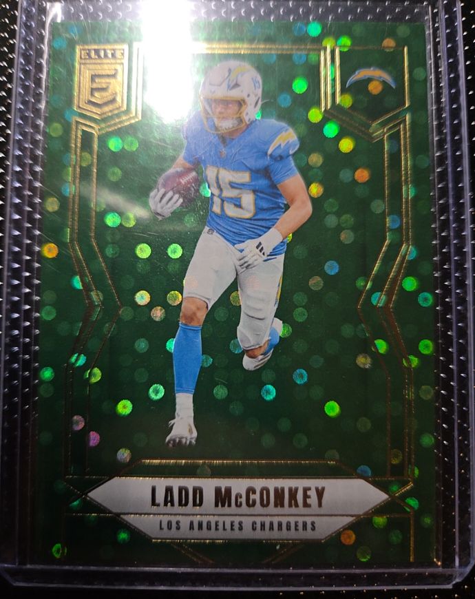 2025 Panini Donruss Elite #38 Ladd McConkey — front