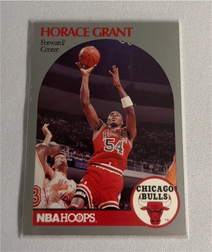 1990-91 NBA Hoops #63 Horace Grant — front