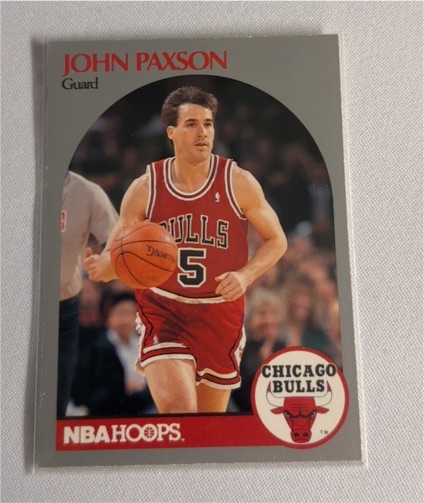 1990 NBA Hoops #67 John Paxson — front