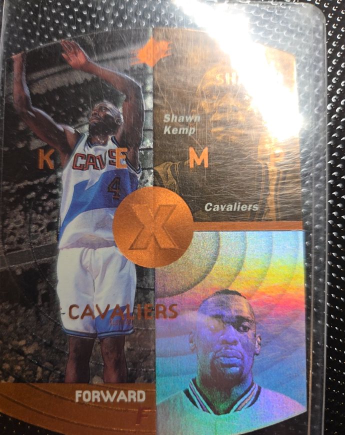 1997-98 Upper Deck SPx #9 Shawn Kemp — front