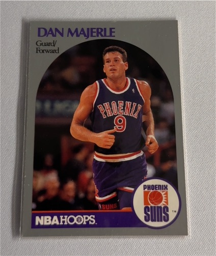 1990-91 NBA Hoops #239 Dan Majerle — front
