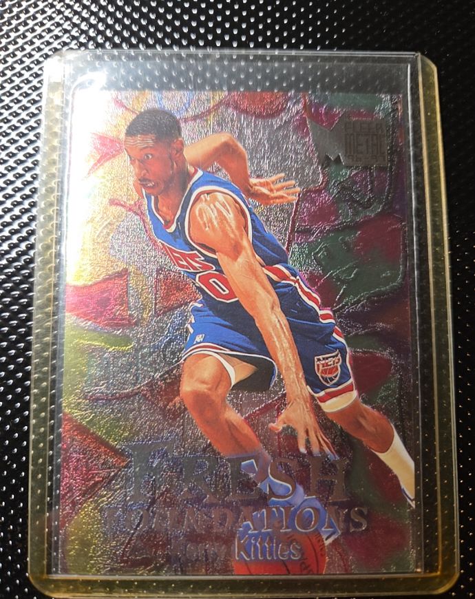 1996-97 Fleer Metal #237 Kerry Kittles Fresh Foundations — front