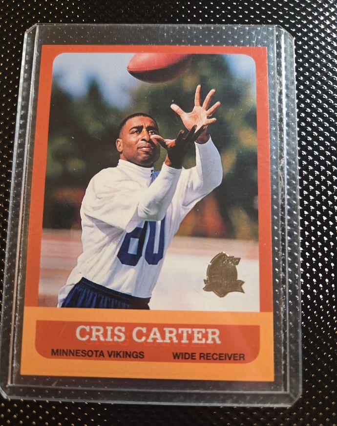 1996 Topps 40th Anniversary #8 Cris Carter — front