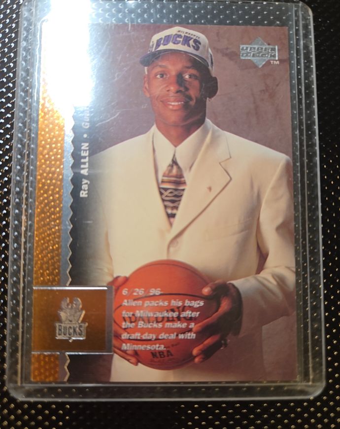 1996-97 Upper Deck #69 Ray Allen Rookie — front