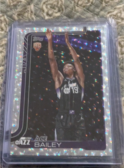 2025-26 Topps #205 Ace Bailey — front