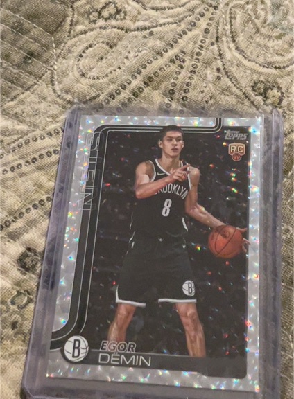 2025-26 Topps #208 Egor Demin — front