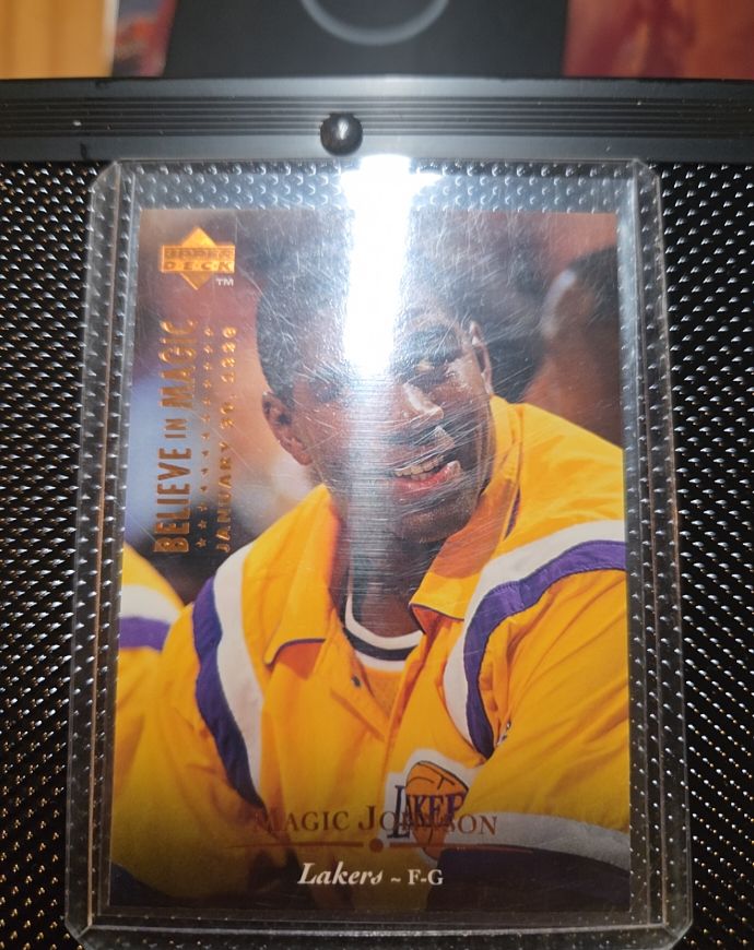 1995-96 Upper Deck #237 Magic Johnson — front