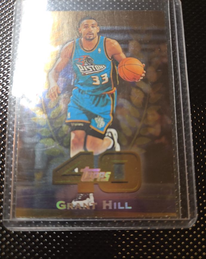 1997-98 Topps Chrome Topps 40 #T40-35 Grant Hill — front