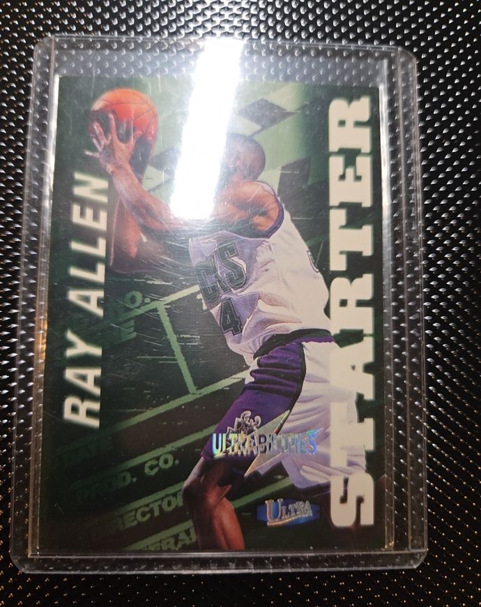 1997-98 Fleer Ultra #12 S Ray Allen Ultrabilities Starter — front