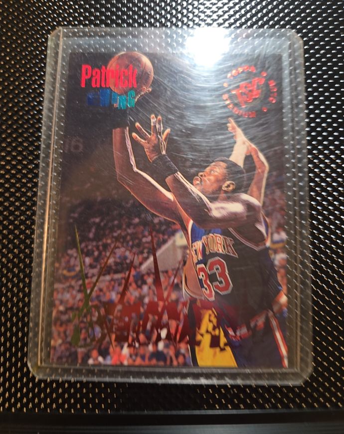 1994-95 Topps Stadium Club Beam Team #18 Patrick Ewing — front