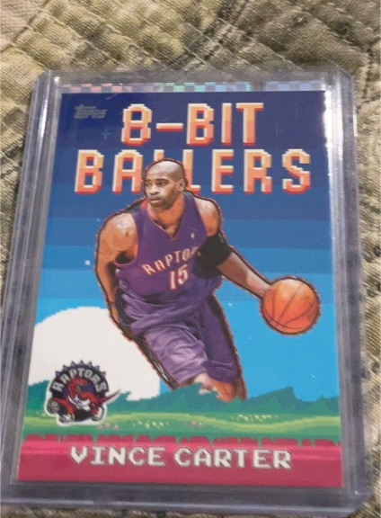 2025-26 Topps 8-Bit Ballers #8B-26 Vince Carter — front