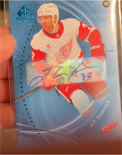 2024-25 SP Authentic #180 J.T. Compher — front