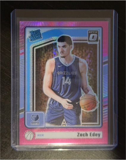 2024-25 Panini Donruss Optic #288 Zach Edey — front