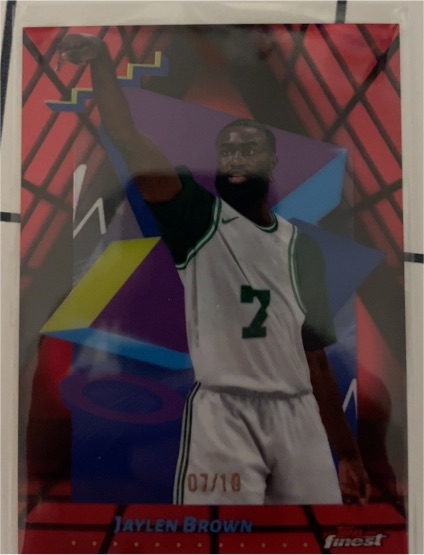 2024-25 Topps Finest #105 Jaylen Brown — front