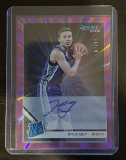 2019-20 Donruss #245 Kyle Guy — front