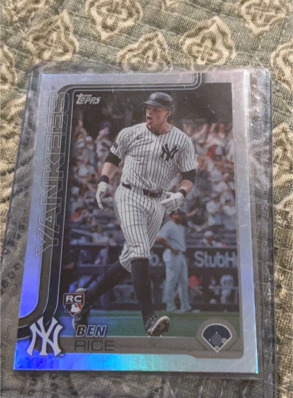 2025 Topps Series 1 #337 Ben Rice — front