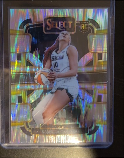2024 Panini Select WNBA #33 Kamilla Cardoso — front