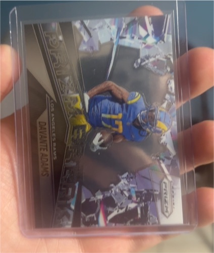 2025 Panini Prizm #10 Davante Adams — front