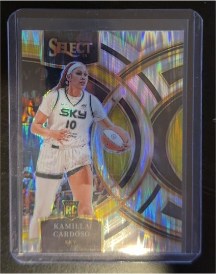 2024 Panini Select WNBA #195 Kamilla Cardoso — front