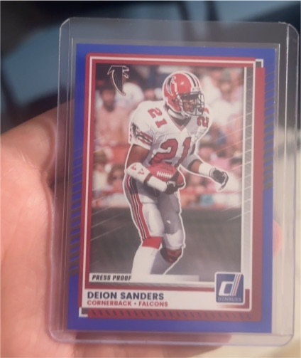 2025 Panini Donruss #21 Deion Sanders — front