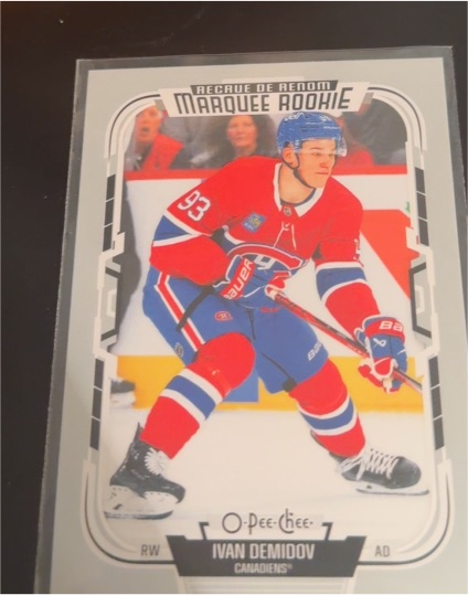 2025-26 O-Pee-Chee Marquee Rookie #542 Ivan Demidov — front