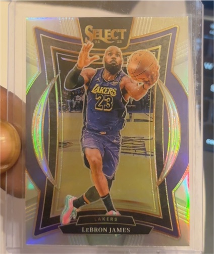 2024-25 Panini Select #54 LeBron James — front