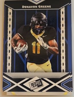 2024 Leaf Press Pass #Donavon Greene — front