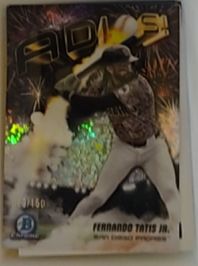 2025 Bowman Chrome #AD-7 Fernando Tatis Jr. Adios — front