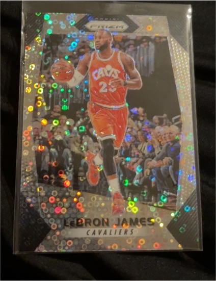 2017-18 Panini Prizm #191 LeBron James — front