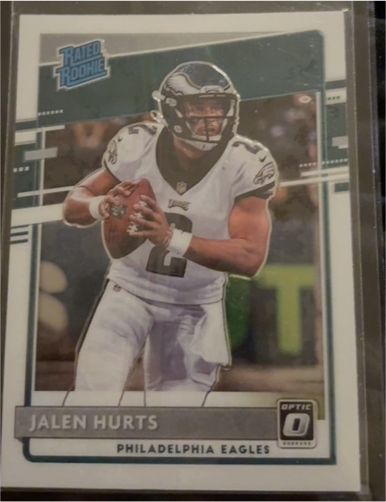 2020 Panini Donruss Optic #164 Jalen Hurts — front