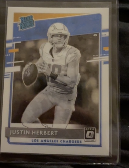 2020 Panini Donruss Optic #303 Justin Herbert — front