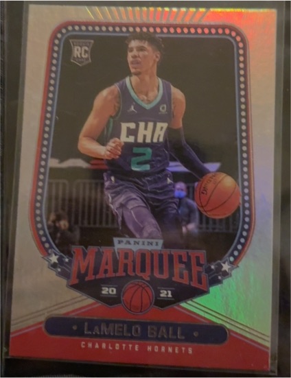 2020-21 Panini Chronicles Marquee #266 LaMelo Ball — front