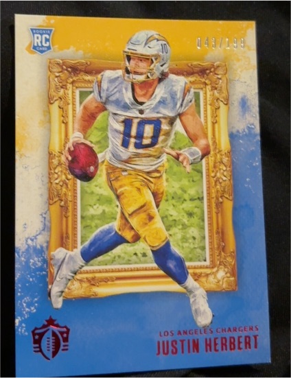 2020 Panini Chronicles Gridiron Kings #GK-3 Justin Herbert — front